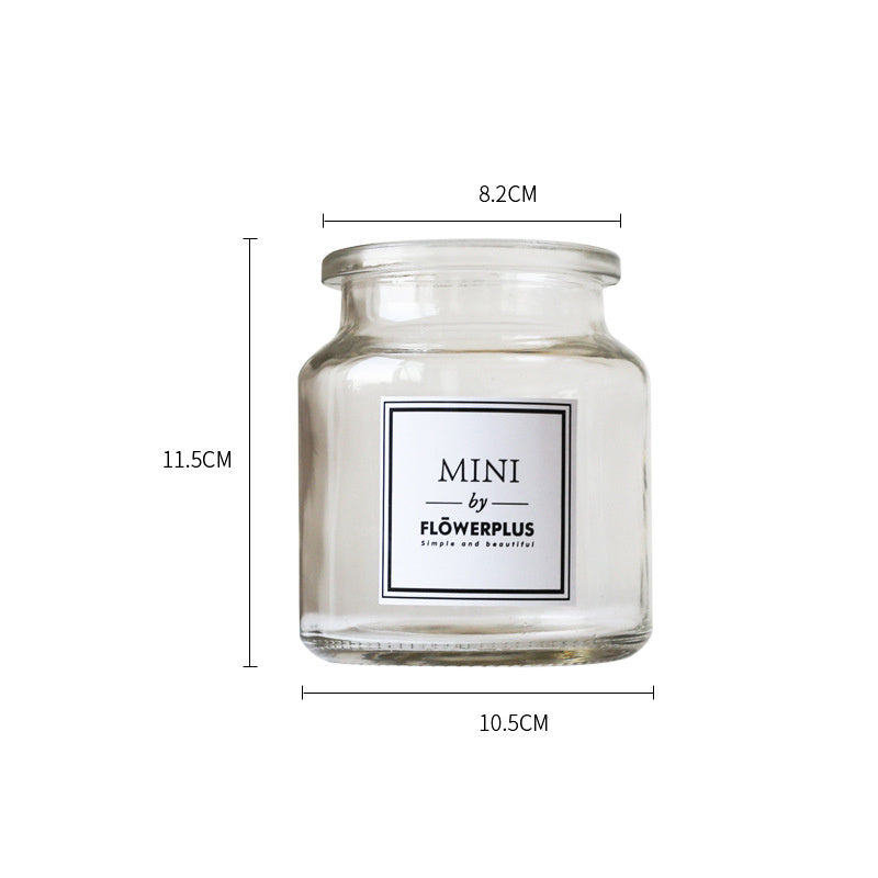 Mini Vase en Verre – Élégance Minimaliste & Déco Inspirante