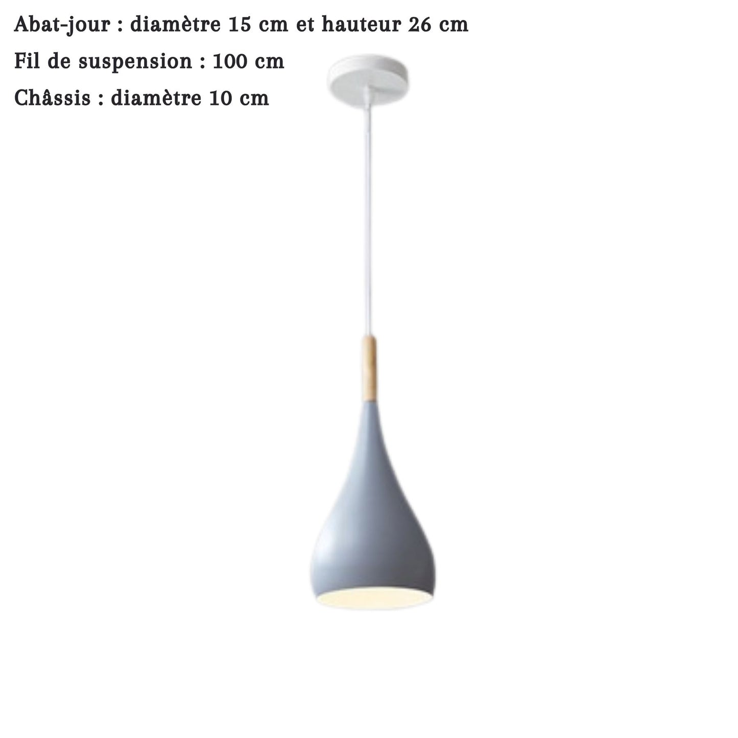 Suspension Moderne – Couleurs Vibrantes pour un Style Unique