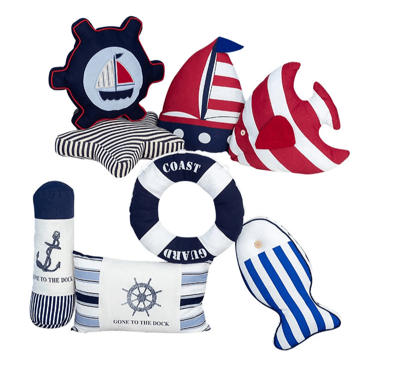 Coussin Méditerranéen - Façon Bord de Mer