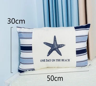 Coussin Méditerranéen - Façon Bord de Mer