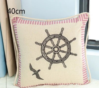 Coussin Méditerranéen - Façon Bord de Mer