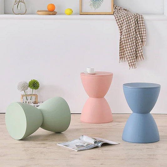Pouf d'Entrée Minimaliste Moderne – Compact et Polyvalent