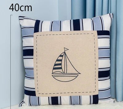 Coussin Méditerranéen - Façon Bord de Mer