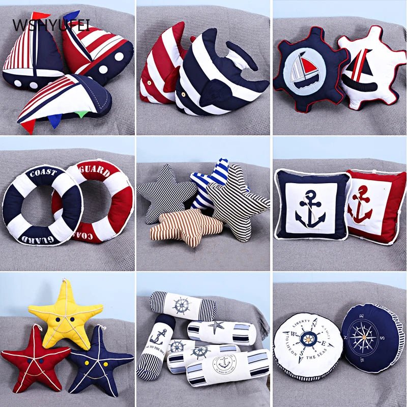 Coussin Méditerranéen - Façon Bord de Mer