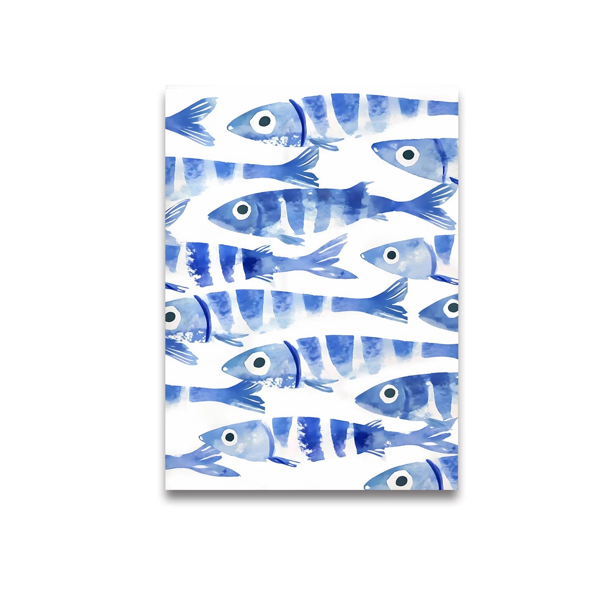 Toile Déco Rétro - Mes Sardines