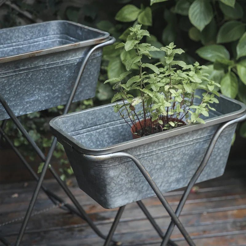 Support à Plante en Fer Style Nordique – Porte - Boîte à Fleur Vintage - Maison Fantine