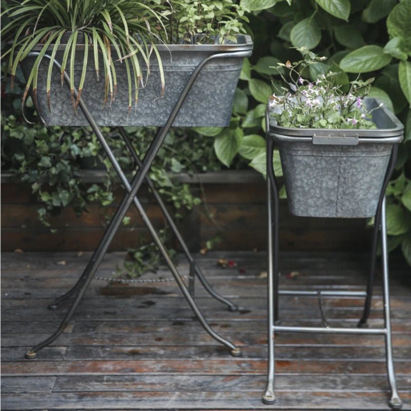 Support à Plante en Fer Style Nordique – Porte - Boîte à Fleur Vintage - Maison Fantine