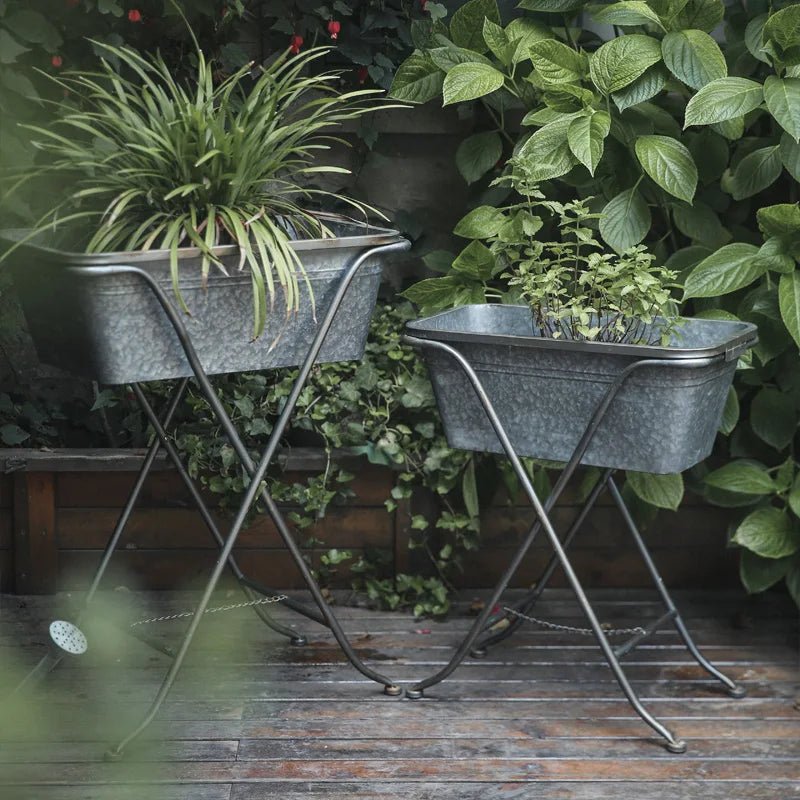 Support à Plante en Fer Style Nordique – Porte - Boîte à Fleur Vintage - Maison Fantine