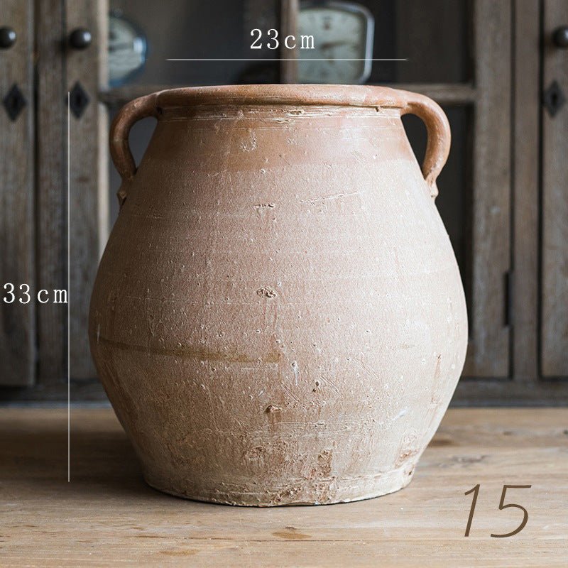 Vase en Céramique Naturelle – Élégance Minimaliste - Maison Fantine