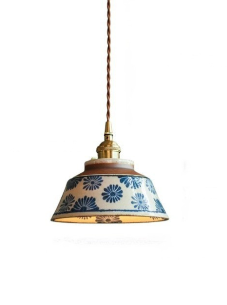 La Suspension Céramique Signature – Douceur Artisanale & Raffinement Cuivré