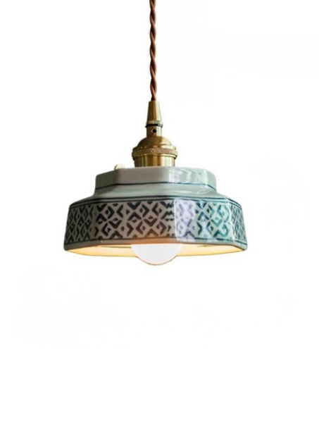 La Suspension Céramique Signature – Douceur Artisanale & Raffinement Cuivré