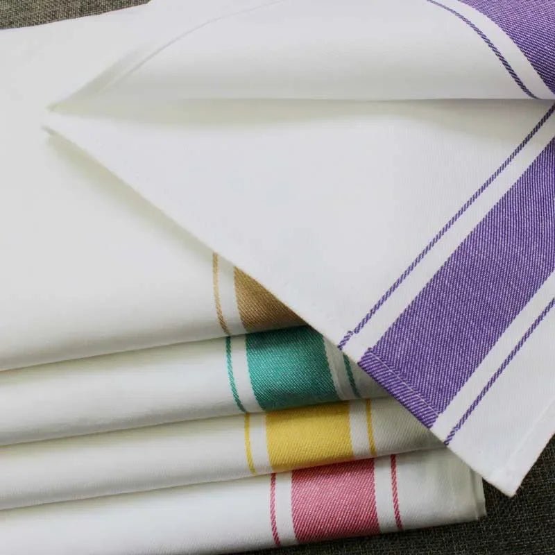 6 Torchon de Cuisine Épais en Coton – Multi - usages & Ultra absorbants - Maison Fantine