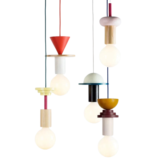Suspension LED Scandinave en Bois – Design Nordique