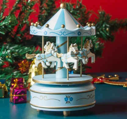 Carrousel de Noël Musical — Scène enchantée, souvenir d’enfance
