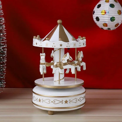 Carrousel de Noël Musical — Scène enchantée, souvenir d’enfance