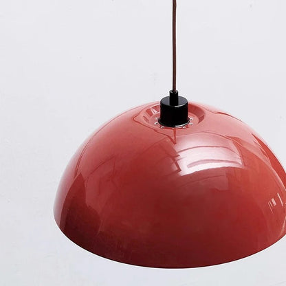 Lampe Murale en Métal Rouge – Élégance rétro & lumière chaleureuse