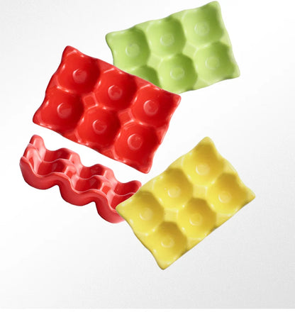 Support à Œufs en Céramique – Élégance du Quotidien