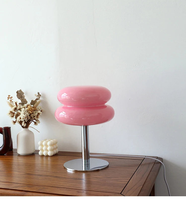 Lampe de Table Macaron – Douceur Lumineuse et Élégance Contemporaine