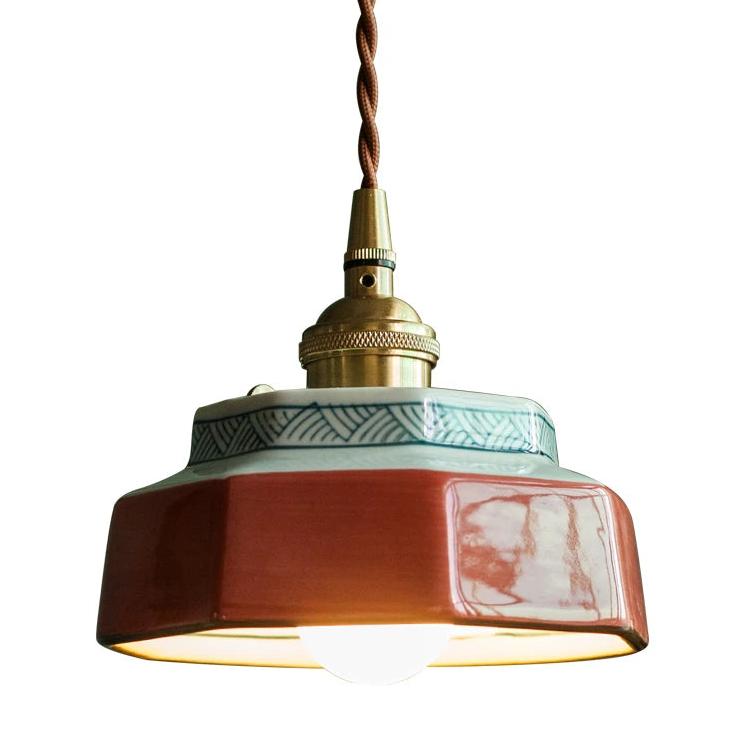 La Suspension Céramique Signature – Douceur Artisanale & Raffinement Cuivré