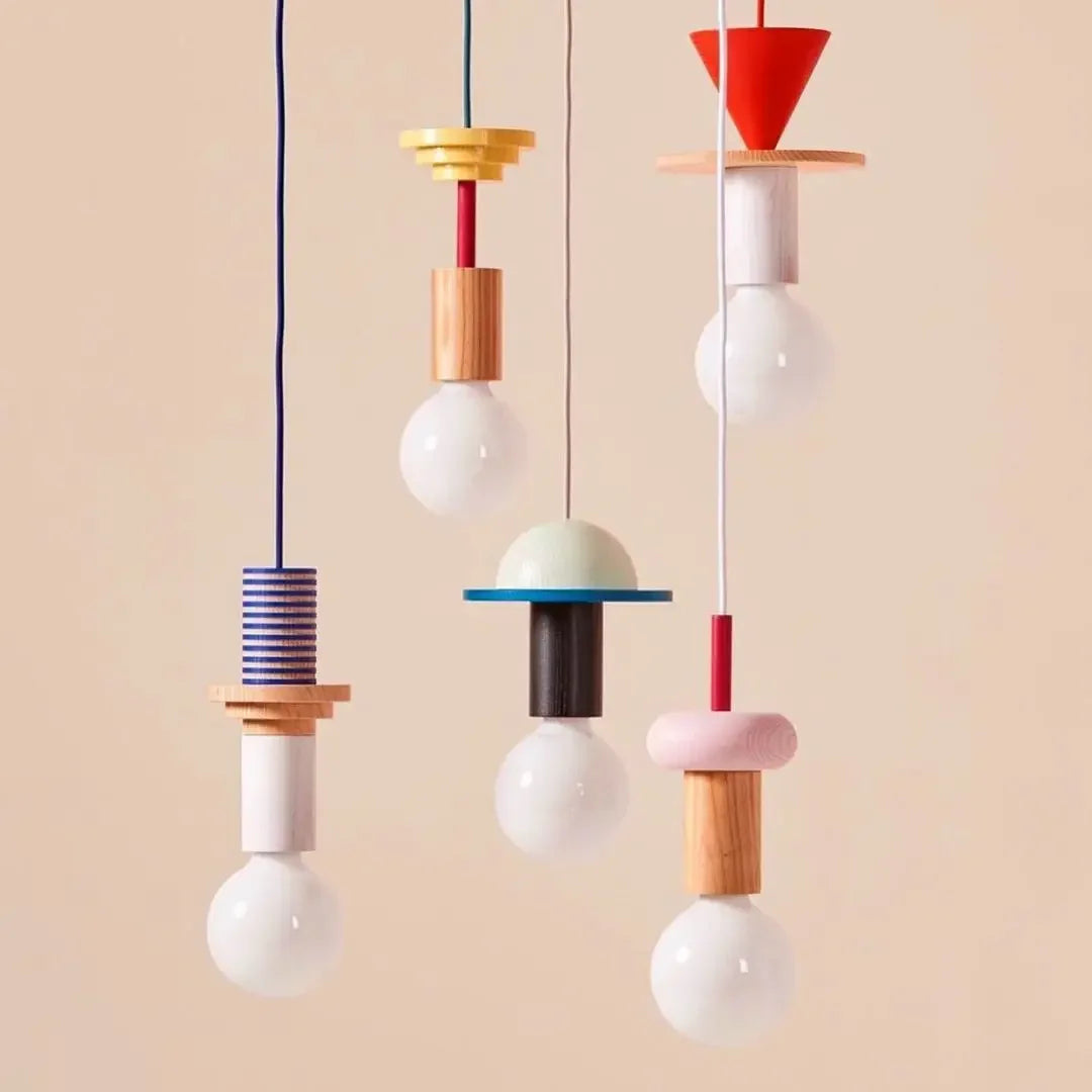Suspension LED Scandinave en Bois – Design Nordique