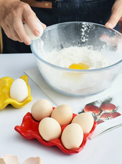 Support à Œufs en Céramique – Élégance du Quotidien