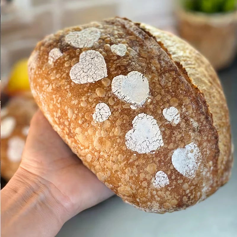 Pochoirs réutilisables pour pain maison – motifs décoratifs (lot de 9)