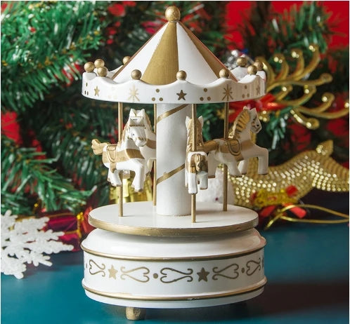 Carrousel de Noël Musical — Scène enchantée, souvenir d’enfance