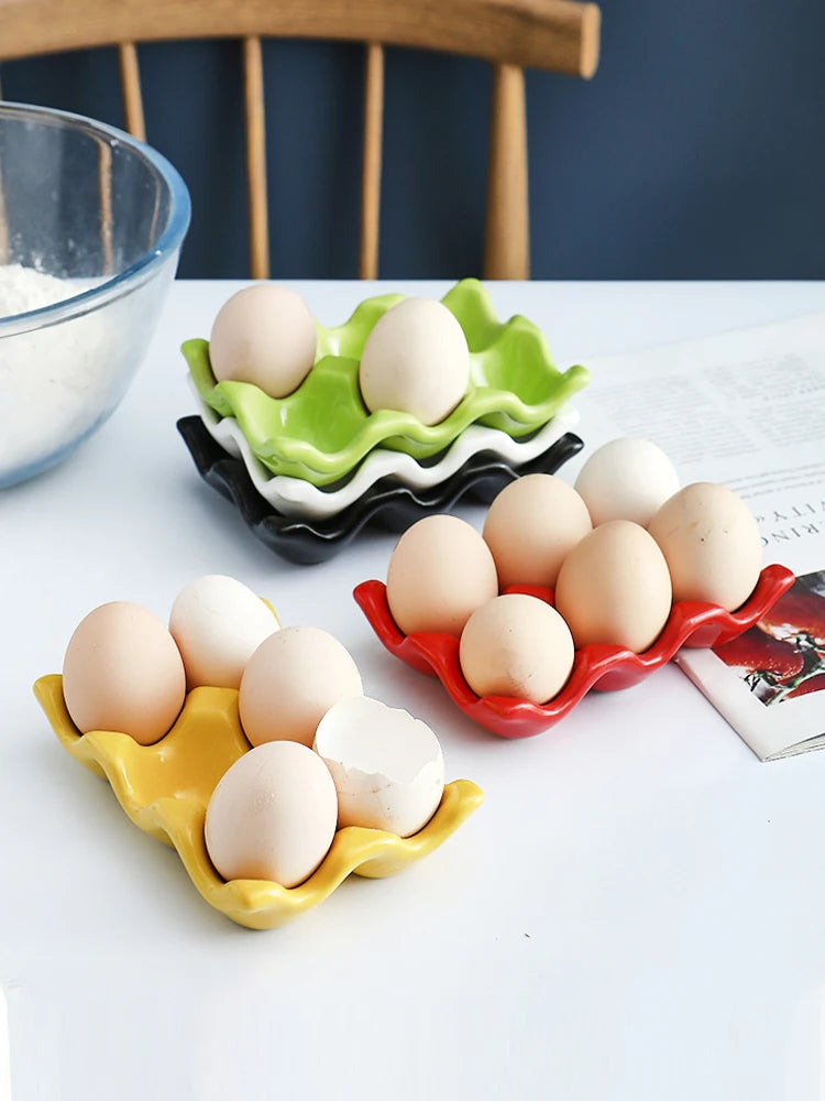 Support à Œufs en Céramique – Élégance du Quotidien