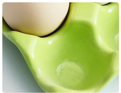 Support à Œufs en Céramique – Élégance du Quotidien