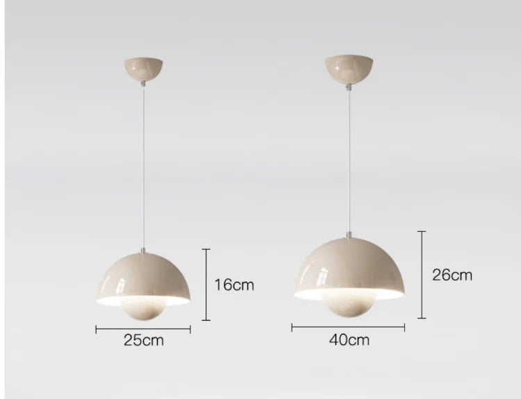 Suspension Macaron Nordic – Élégance Colorée au Style Danois