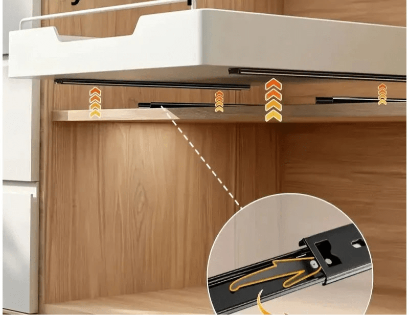 Tiroir de Rangement Coulissant pour Cuisine