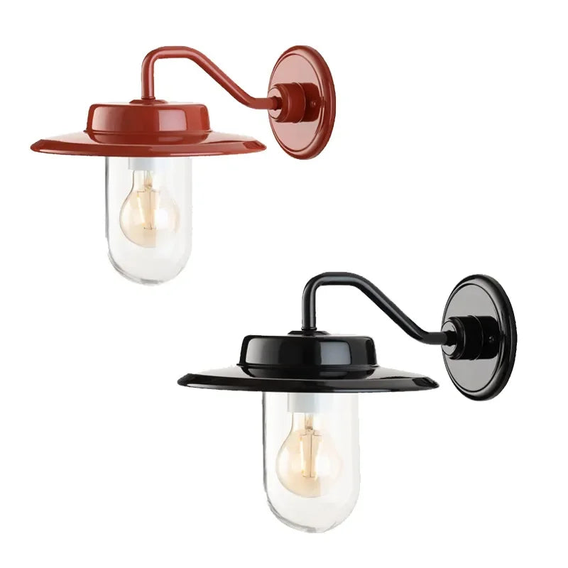 Applique murale en verre au design épuré