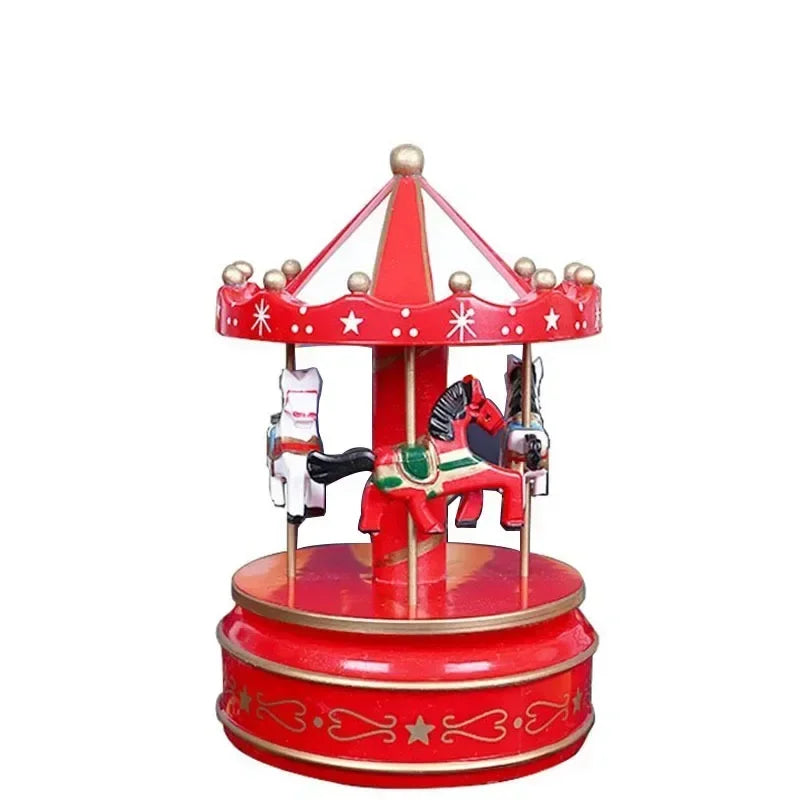 Carrousel de Noël Musical — Scène enchantée, souvenir d’enfance