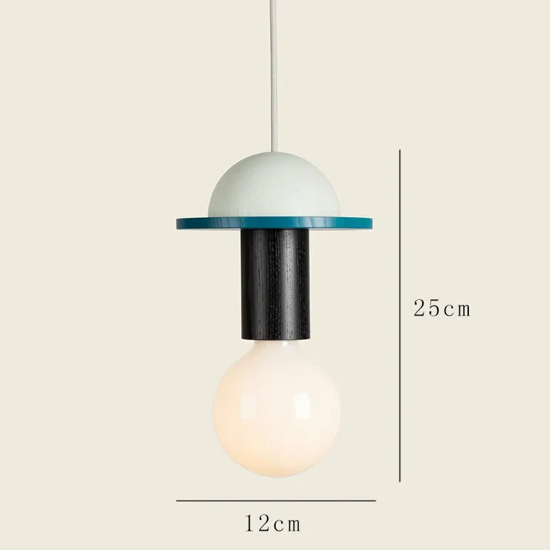 Suspension LED Scandinave en Bois – Design Nordique