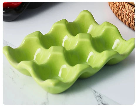 Support à Œufs en Céramique – Élégance du Quotidien