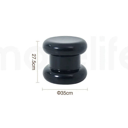 Ottoman Minimaliste – Tabouret Déco et Table Basse Compacte