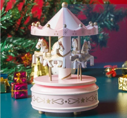 Carrousel de Noël Musical — Scène enchantée, souvenir d’enfance