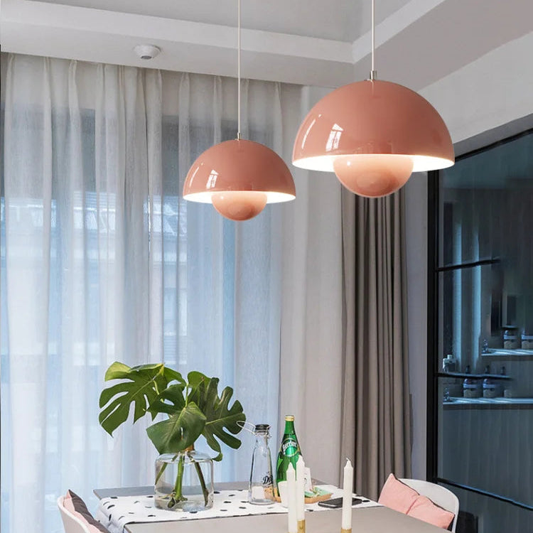 Suspension Macaron Nordic – Élégance Colorée au Style Danois