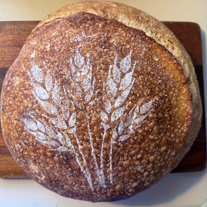 Pochoirs réutilisables pour pain maison – motifs décoratifs (lot de 9)