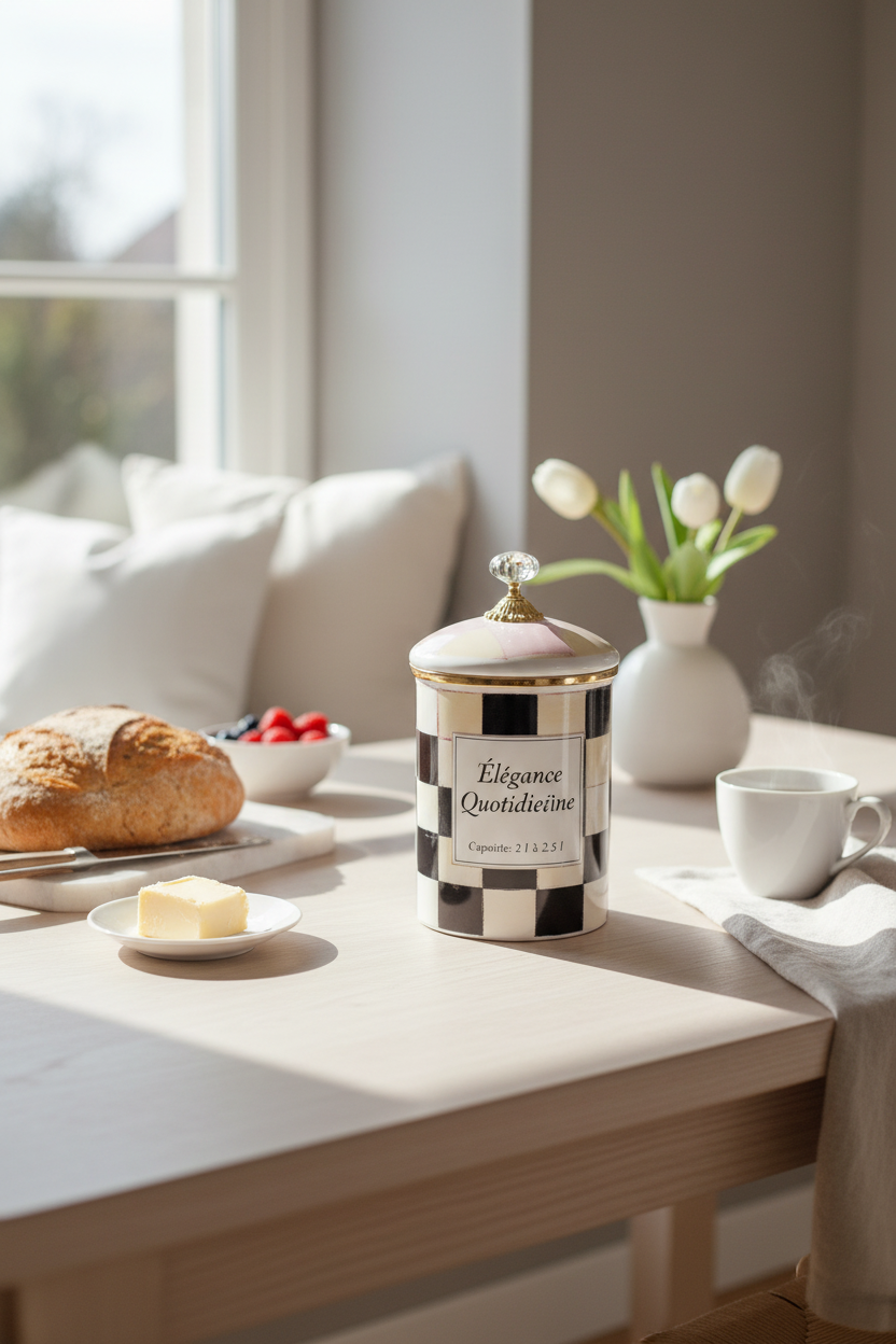 Bocal Noir - Élégance Quotidienne