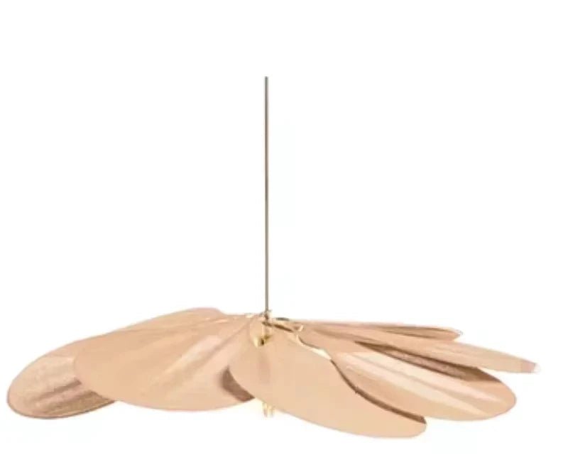 Suspension Florale en Tissu – Lampe Suspendue Avec Pétales Colorés - Maison Fantine