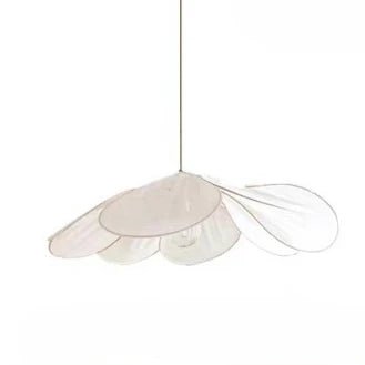 Suspension Florale en Tissu – Lampe Suspendue Avec Pétales Colorés - Maison Fantine